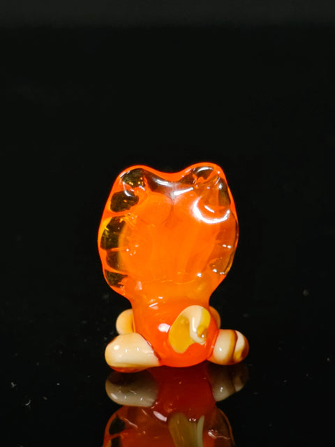 Glass Lion Figurine, Handmade Murano Quality Design - Small