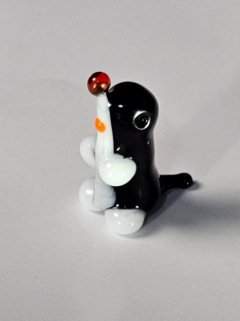 Mole Glass Figurine, Handmade Murano Quality Design - Small