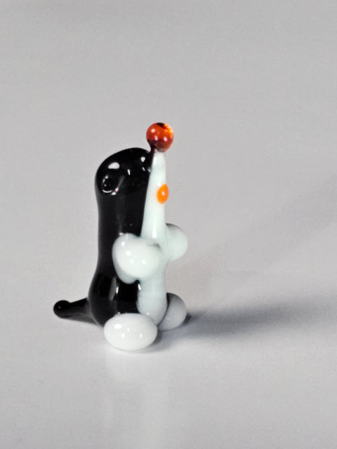 Mole Glass Figurine, Handmade Murano Quality Design - Small