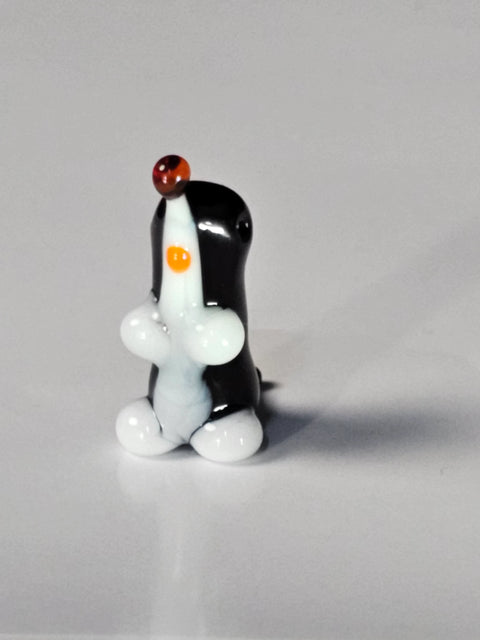 Mole Glass Figurine, Handmade Murano Quality Design - Small