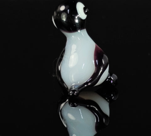 Glass Penguin Figurine, Handmade Murano Quality Design - Small