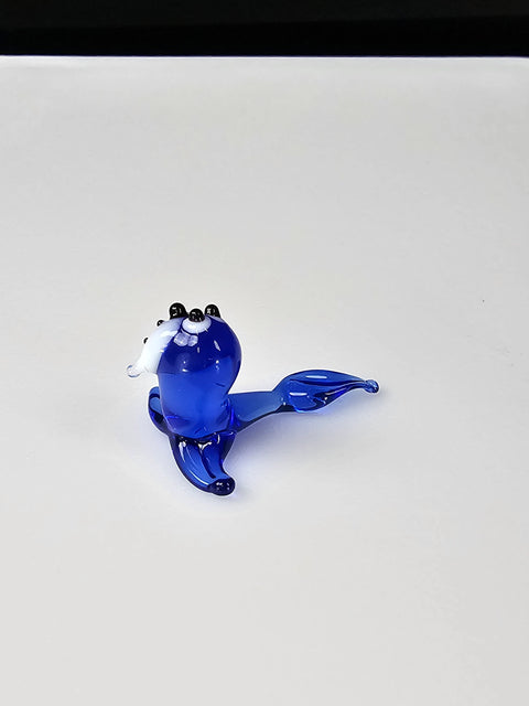 Glass Walrus Figurine, Handmade Murano Quality Design - Small