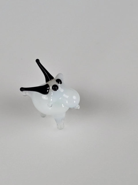 Glass Goat Figurine, Handmade Murano Quality Design - Small