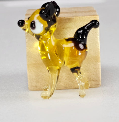 Glass Baby Deer Figurine, Handmade Murano Quality Design - Small