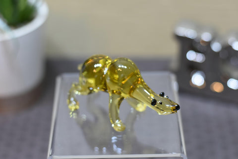 Bear Glass Animal Figurine