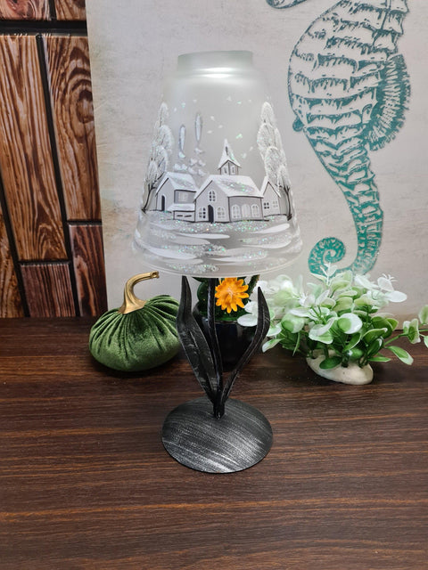 Lamp Glass Candle Holder