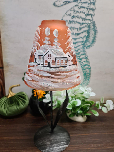 Lamp Glass Candle Holder