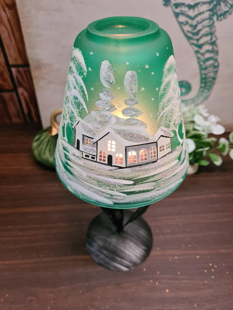 Lamp Glass Candle Holder