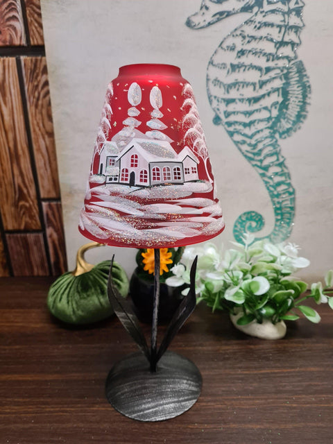 Lamp Glass Candle Holder