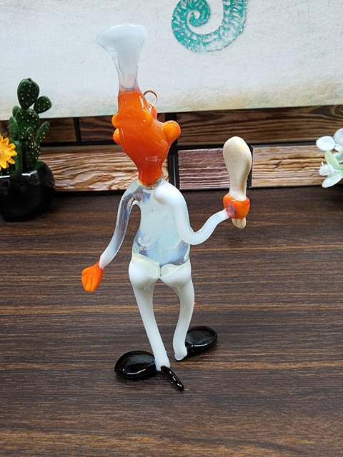 Glass Doctor Figurine, Handmade Murano Quality Design - Large