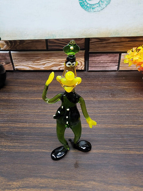 Glass Saluting Soldier Figurine, Handmade Murano Quality Design - Large