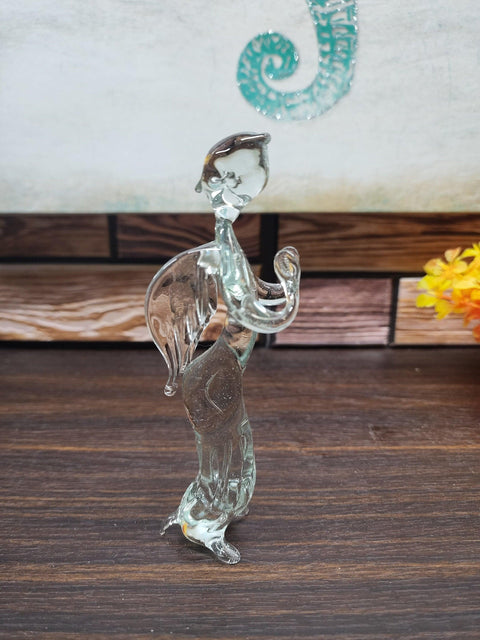 Glass Angel Figurine, Handmade Murano Quality Design - Large