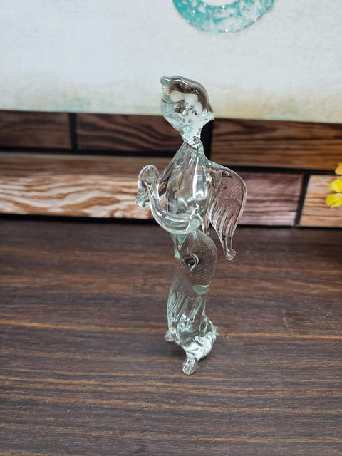 Glass Angel Figurine, Handmade Murano Quality Design - Large