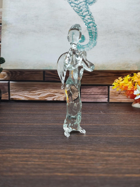 Glass Angel Figurine, Handmade Murano Quality Design - Large