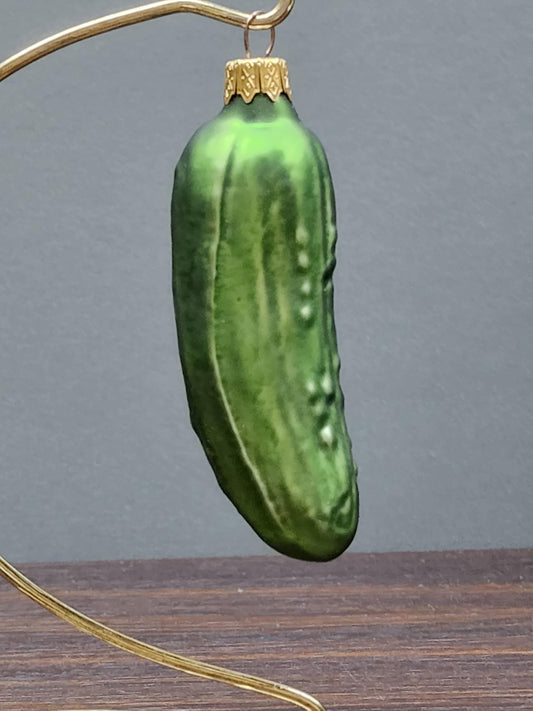 Pickle Glass Shape Ornament