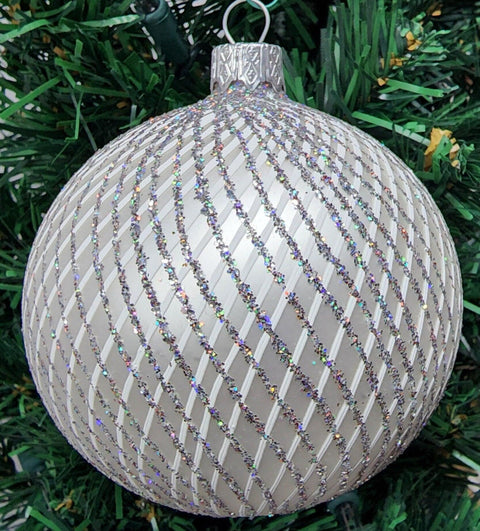 Disco Ball Glass Ornament