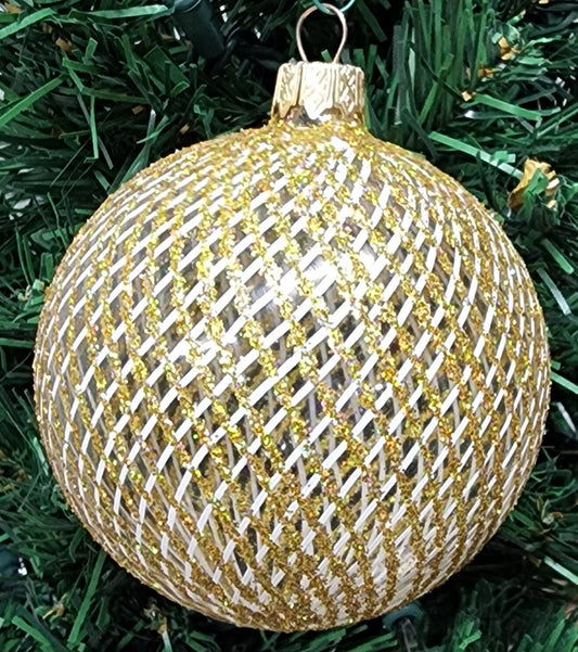 Disco Ball Glass Ornament