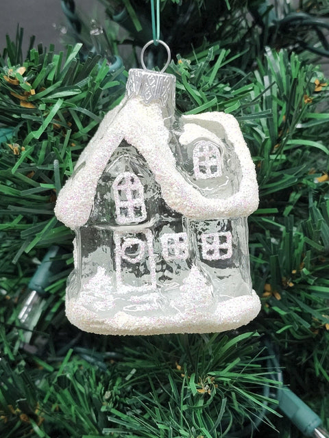 Cottage Glass Shape Ornament