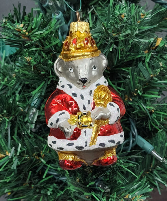 Rat Glass Shape Ornament