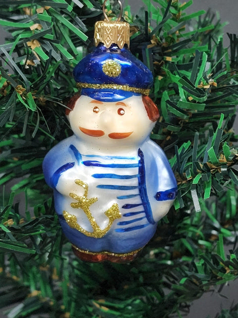 Sailor Glass Shape Ornament