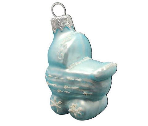 Stroller Glass Shape Ornament