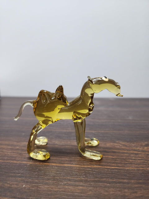 Camel Glass Animal Figurine