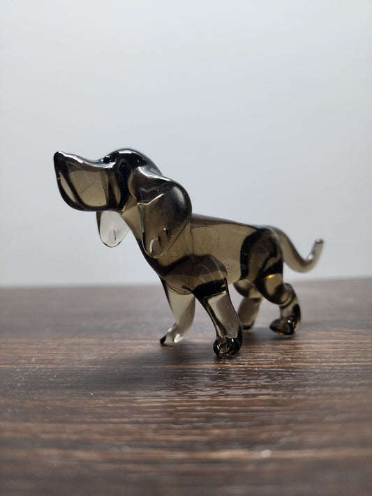 Labrador Glass Animal Figurine