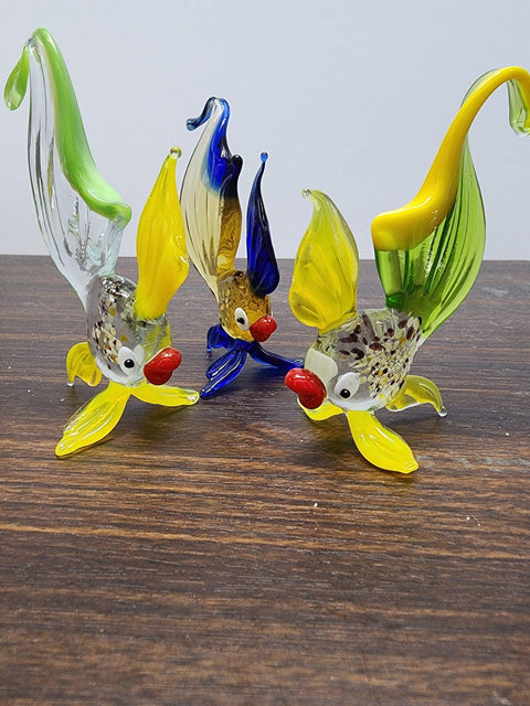 Fish Glass Animal Figurine