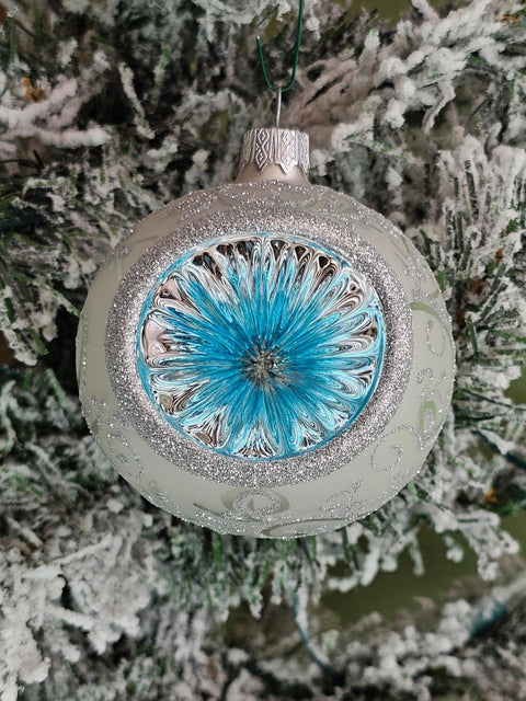 Blown Glass Ornament Reflector