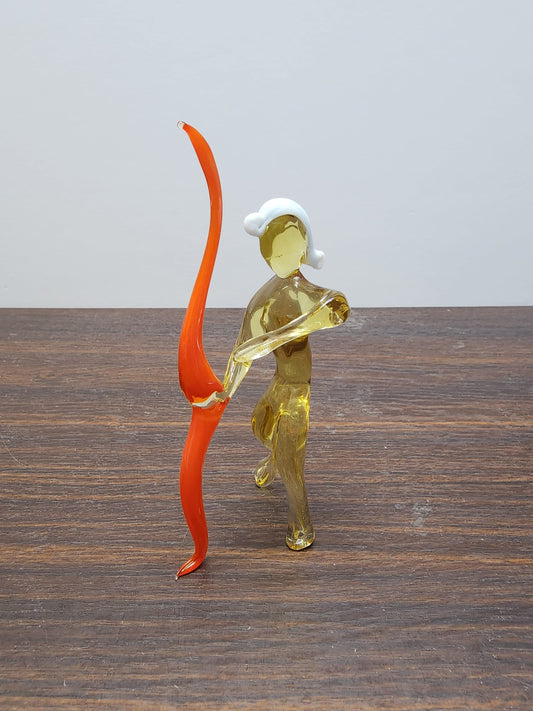 Hunter Glass Figurine