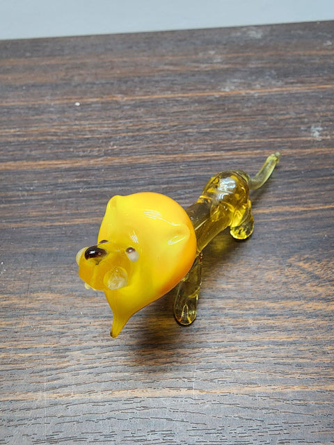 Lion Glass Animal Figurine